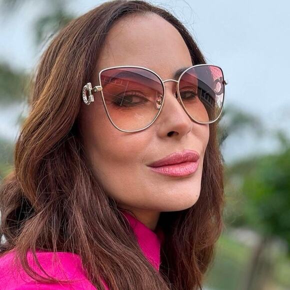 New, SALVATORE FERRAGAMO Sunglasses SF296SR 703 Authentic - Picture 3 of 12